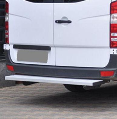 Transit van rear sales step